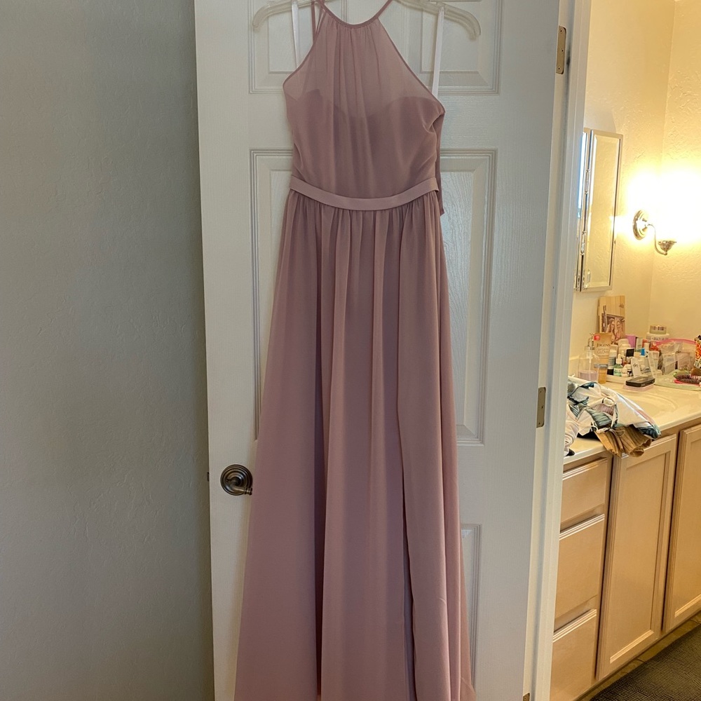 Brideside Samantha Bridesmaid Dress in Frose